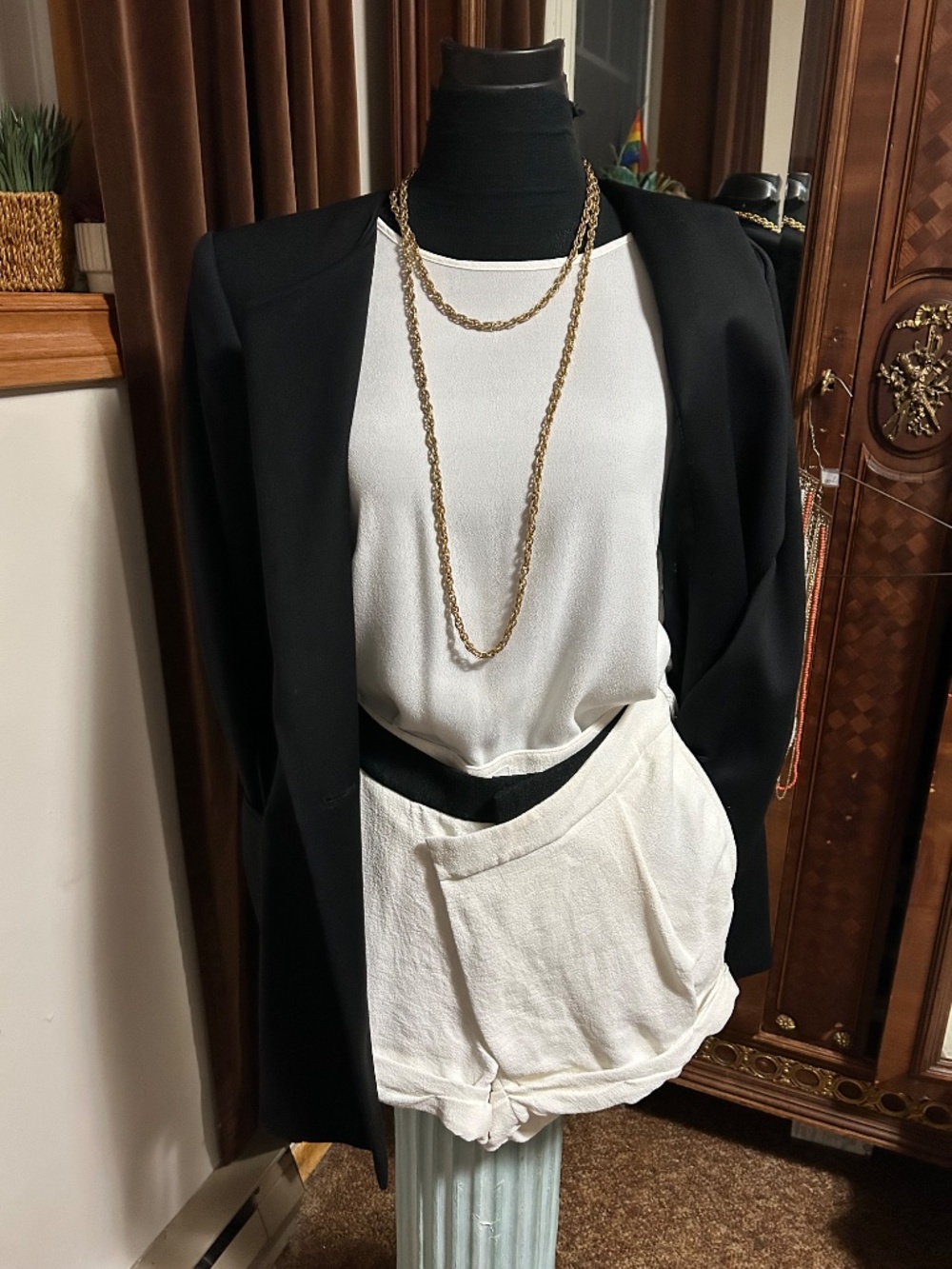 Outfit #3 (sm) Cool girl style: Helmut Lang and Escada